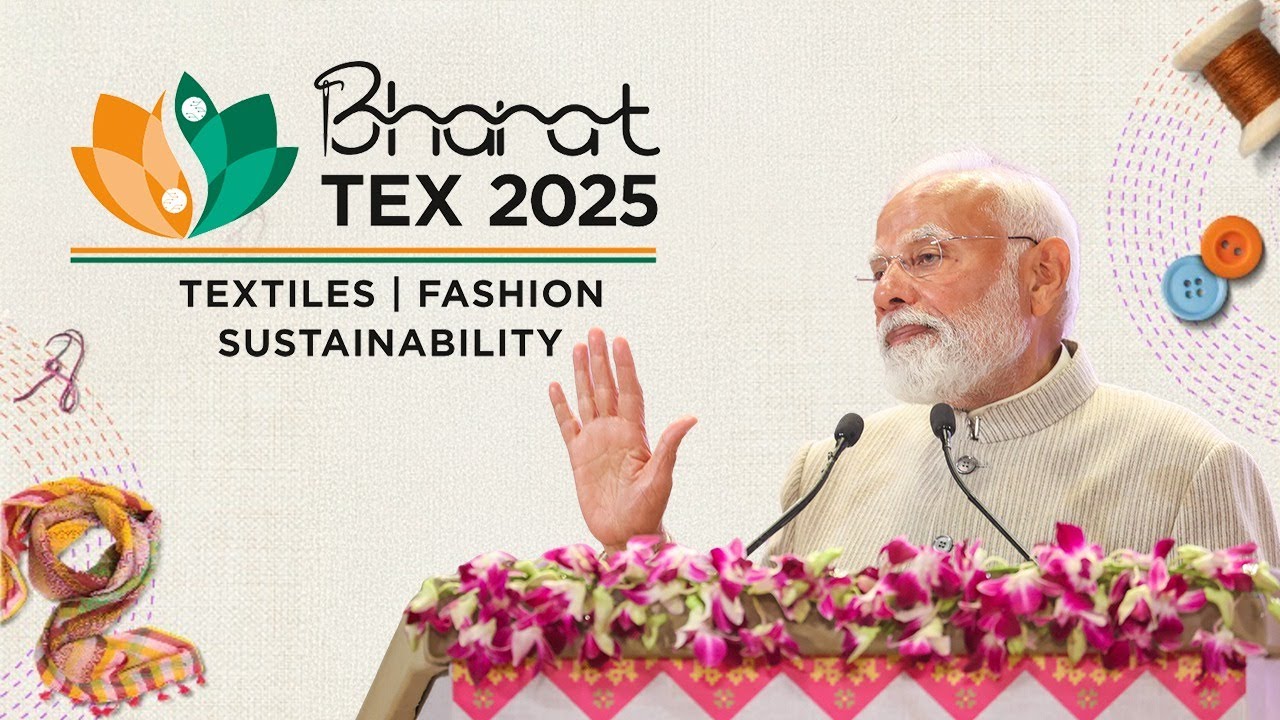 LIVE: PM Modi participates in Bharat Tex 2025 at Bharat Mandapam, New Delhi