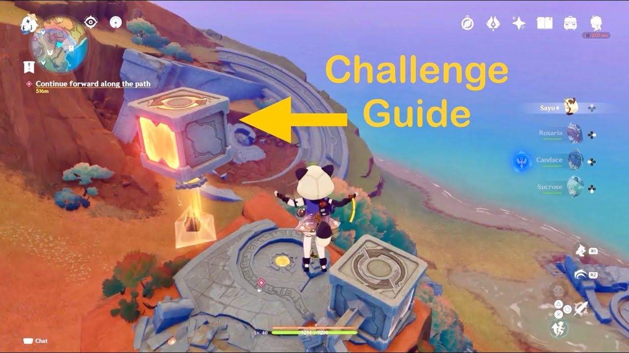 Floating Chest Challenge Guide Natlan #shorts #genshinimpact #genshinguides #natlan