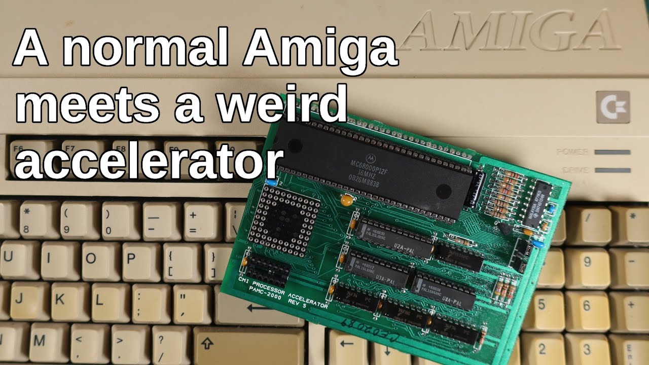 Weird CPU accelerator for a normal Amiga 500