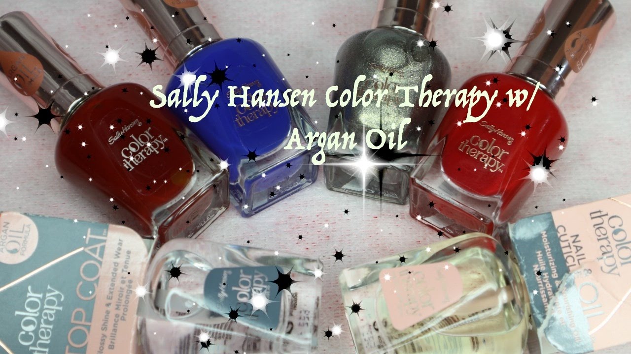 Sally Hansen w/Argan Oil Nail Polish Haul/Walmart