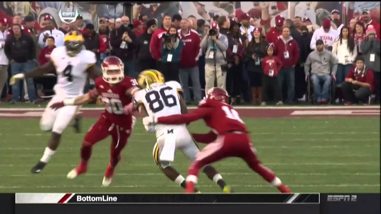 2015 Michigan Football Highlights at Indiana