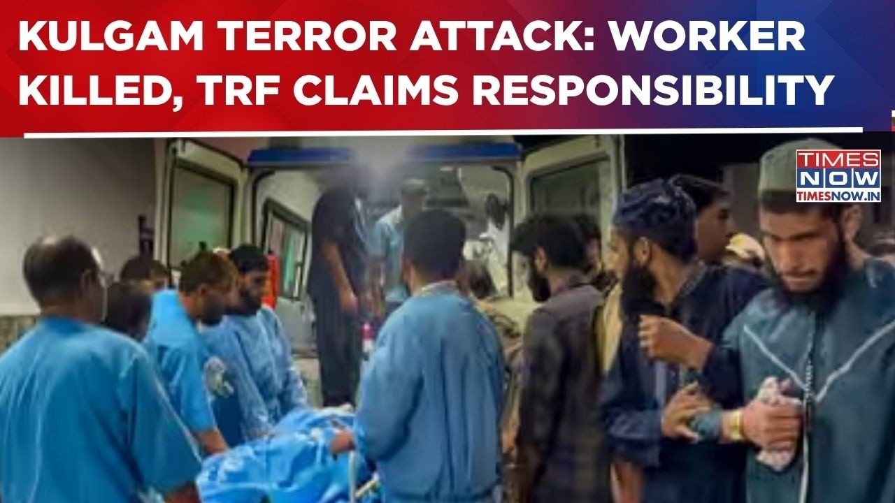 Kulgam Terror Attack: Worker Killed; J&K L-G Orders Step-Up In Ops After TRF Claims Responsibility