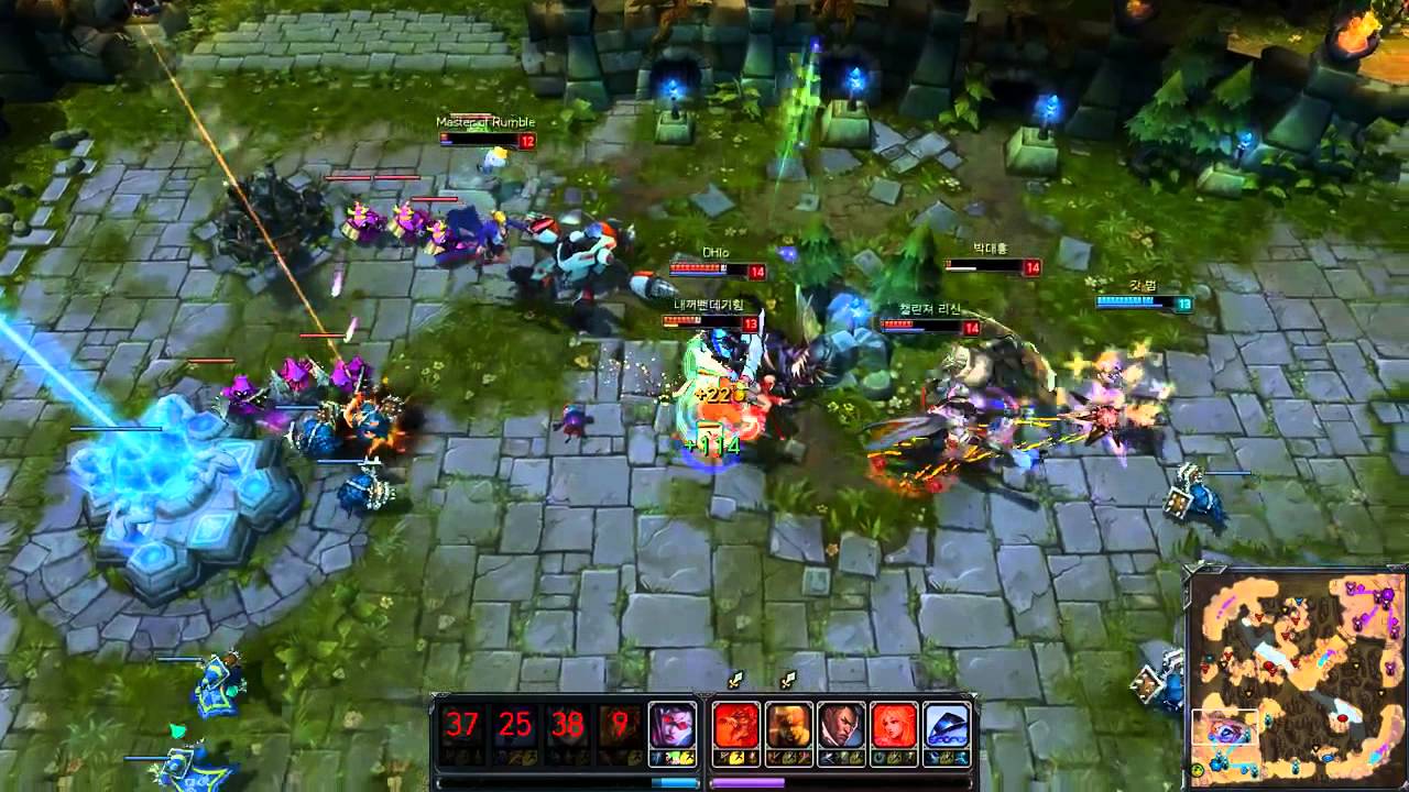 Insane Vayne Pentakill - Amazing mechanics! - Korean SoloQ - Season 2014 - League of Legends