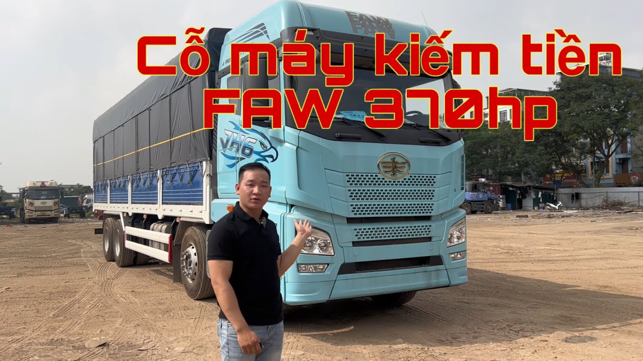 CỖ MÁY KIẾM TIỀN FAW 4 CHÂN 370HP NEW 2025 | Duy Hoàn