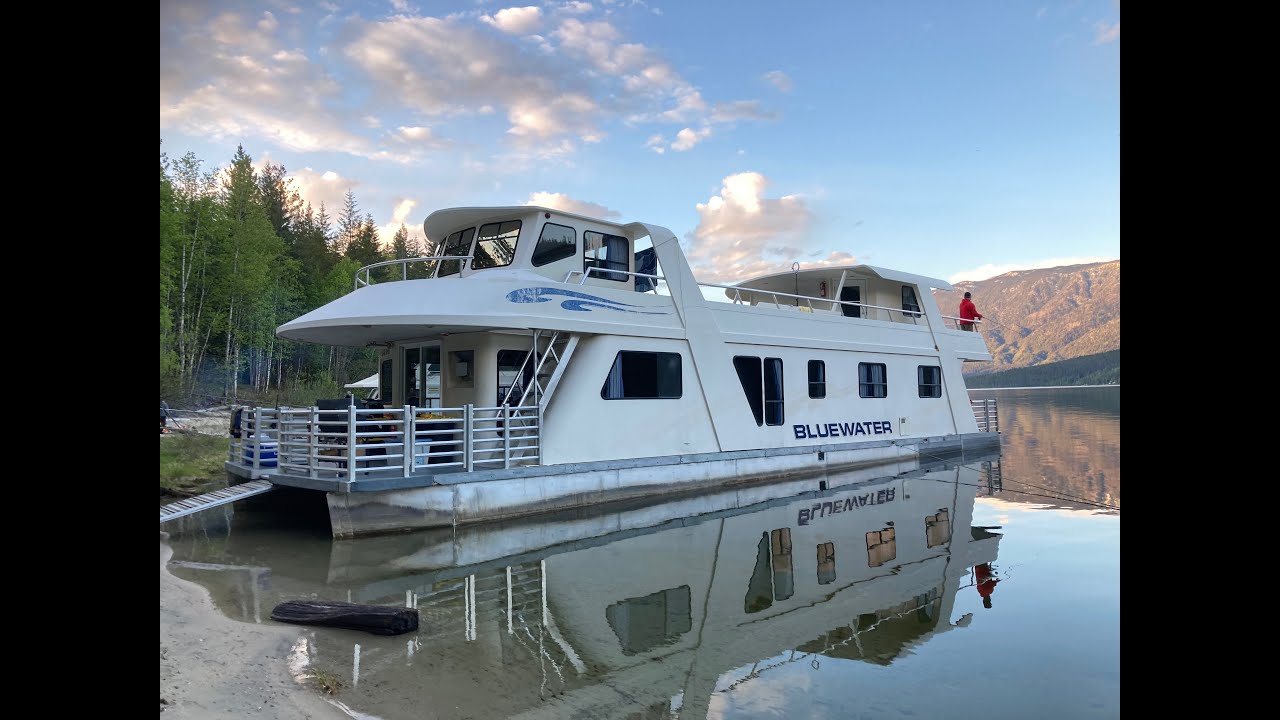 Bluewater Houseboat May 20-23, 2022 Lake Shuswap