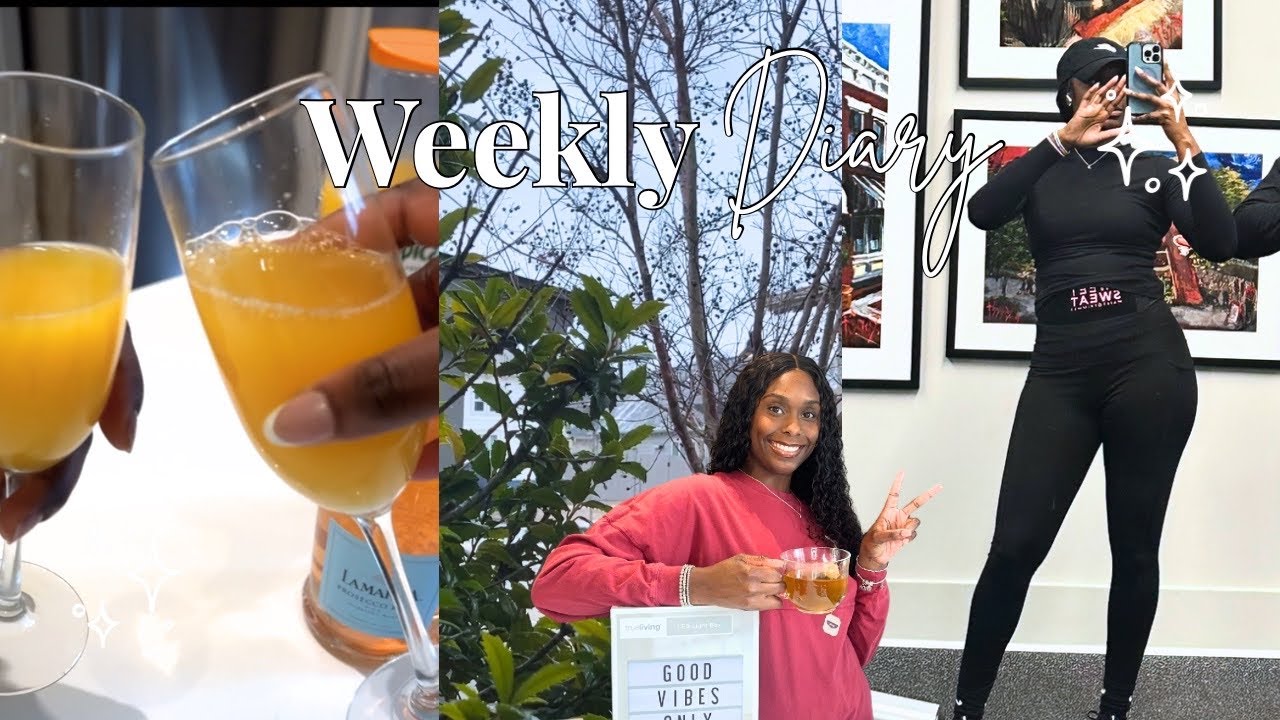 Weekly Diary | Ep 4: Errands, Gym Time, Brunch &  Intentions
