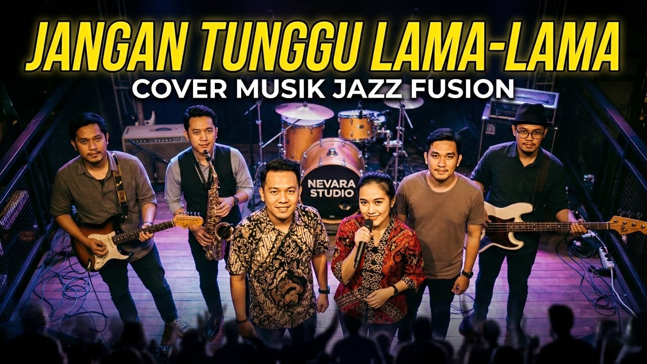 🎷 Dangdut Jadi Jazz? Jangan Tunggu Lama-Lama (Fusion Arr.) | Nevara Studio