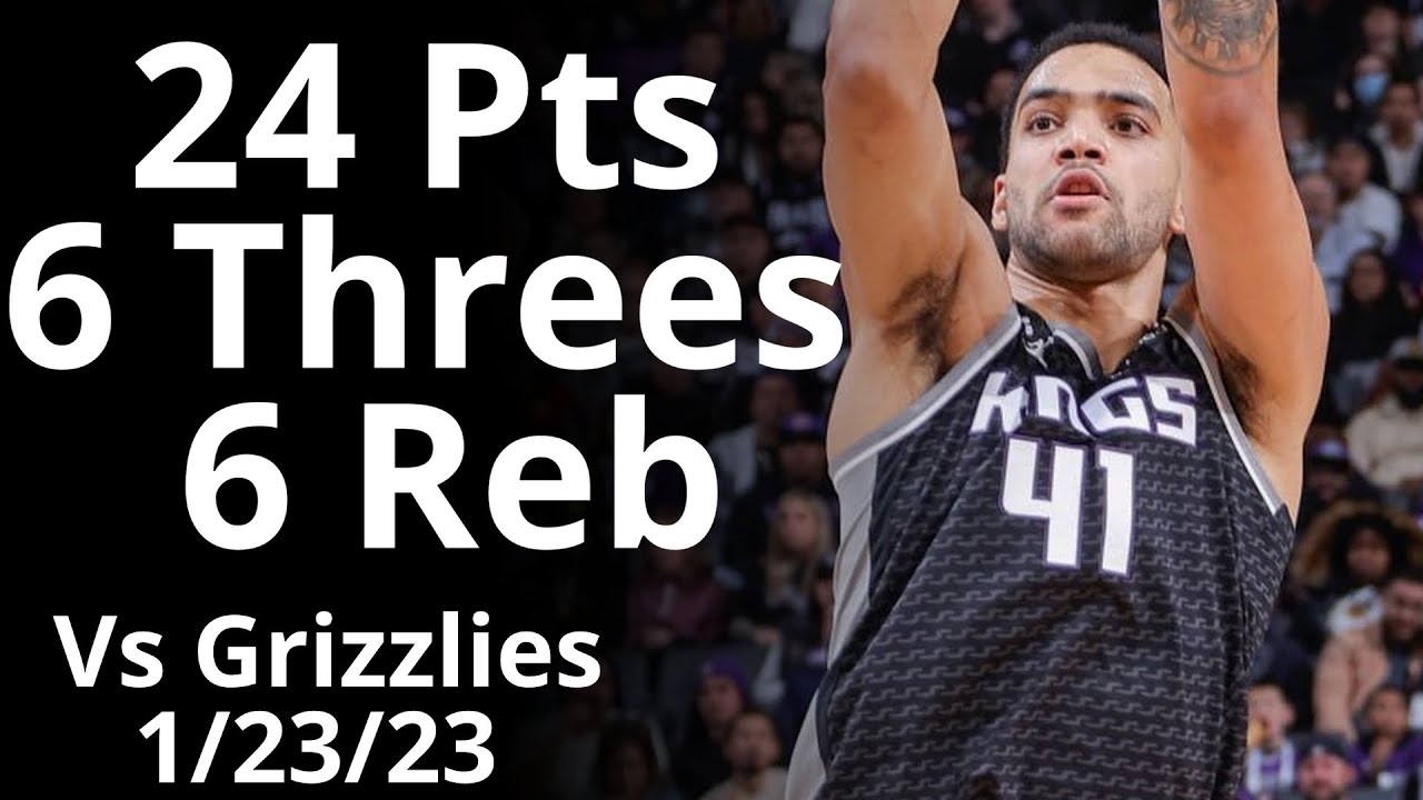 Trey Lyles 24 Pts 7 Reb 6 Threes vs Grizzlies Highlights