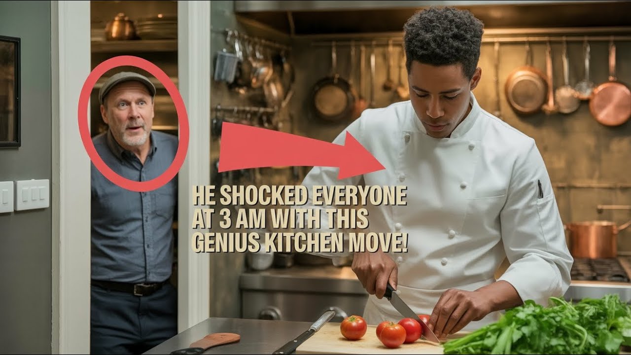REVEALED: Inspiring Black Chef’s Transformative 3 AM Veggie Chop Exposes His Incredible College ...