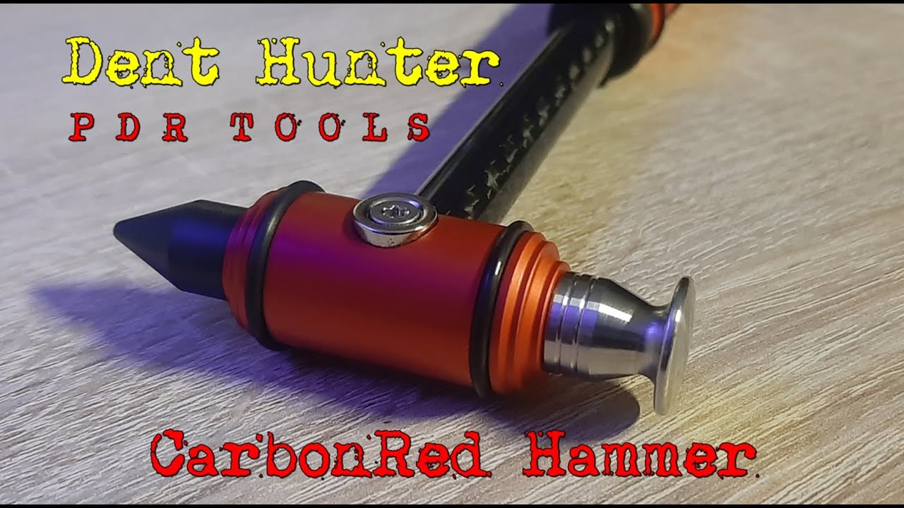 Carbon Red Hammer - Dent Hunter PDR Tools