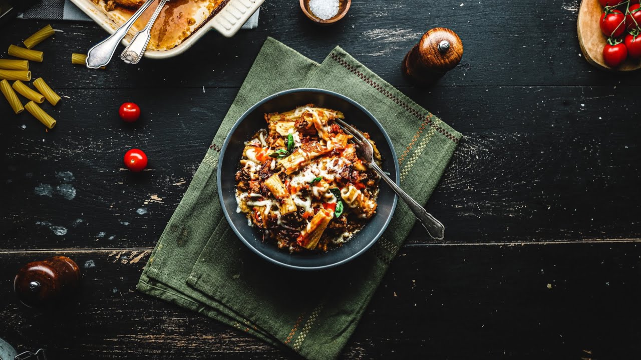 Napolina Cheesy Bolognese Bake Recipe