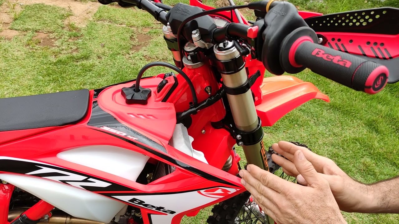 Detalhes da motocicleta Beta 350RR 2022