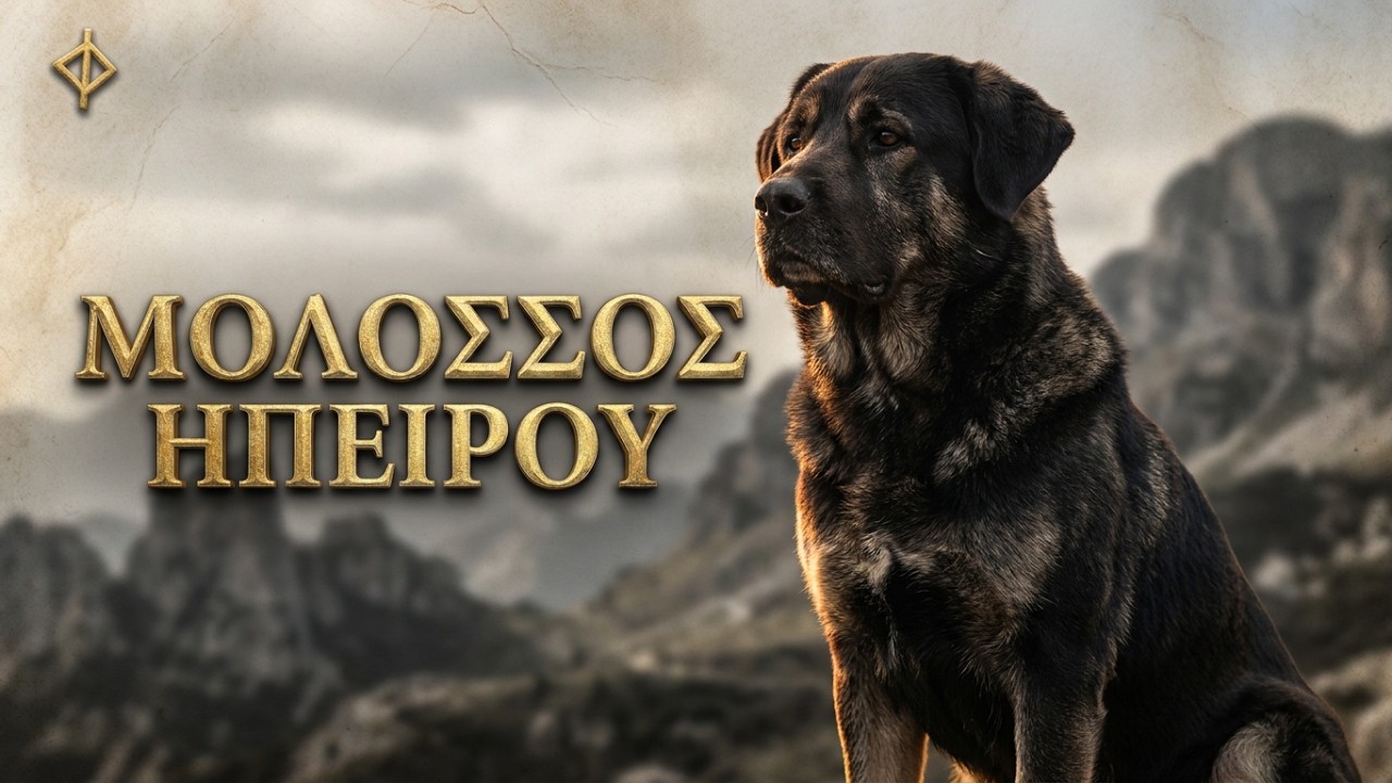Μολοσσός της Ηπείρου - Ένας αμιγώς ελληνικός σκύλος.