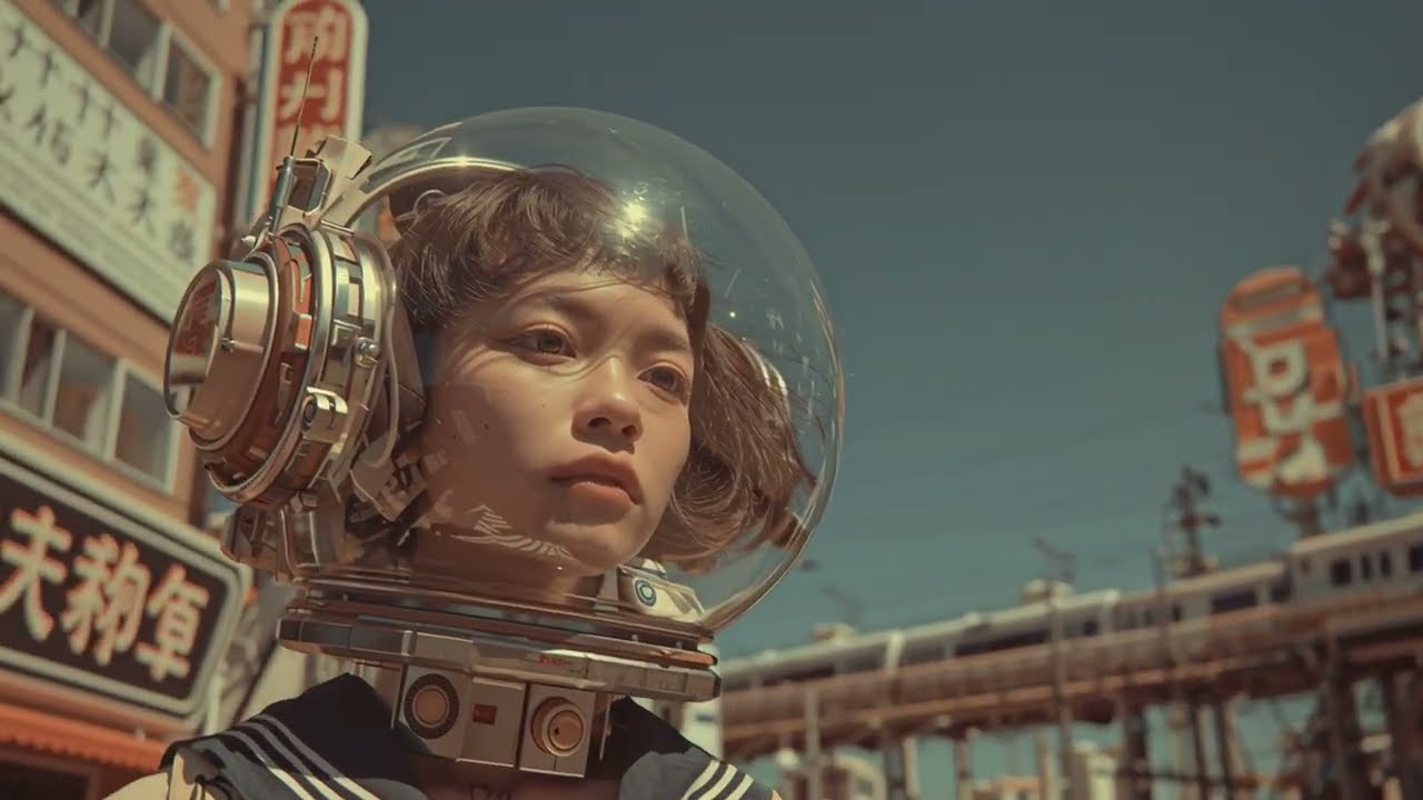 Retro Futuristic Tokyo Dreams