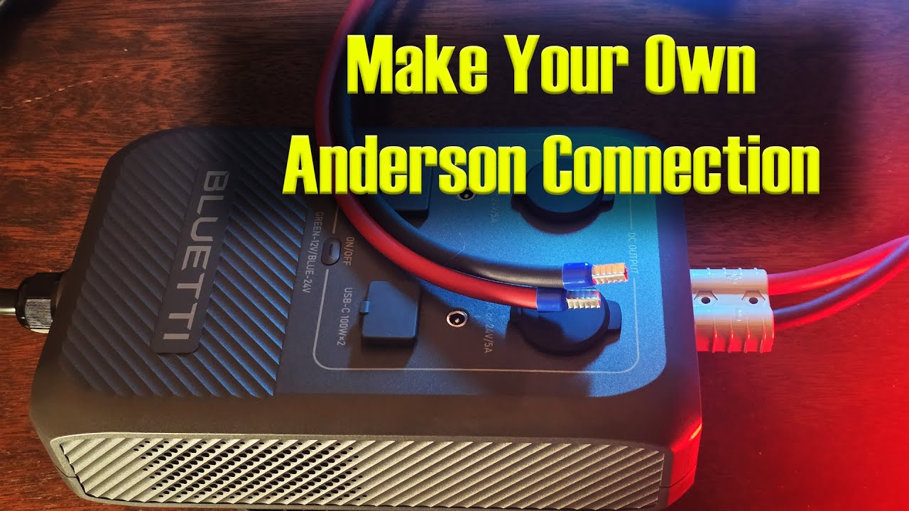 Guide: Build Your Own Anderson Connection / Cable For Bluetti Apex 300 Hub D1 or Any Other Device!