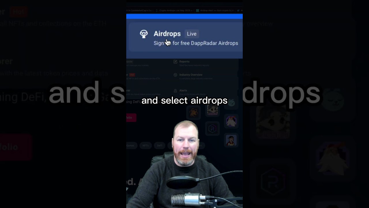 How To Get Crypto Airdrops For Free (5 Websites) Part 1