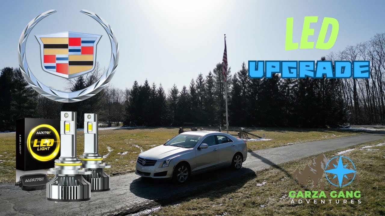 Cadillac ATS LED Headlight UPGRADE!!!