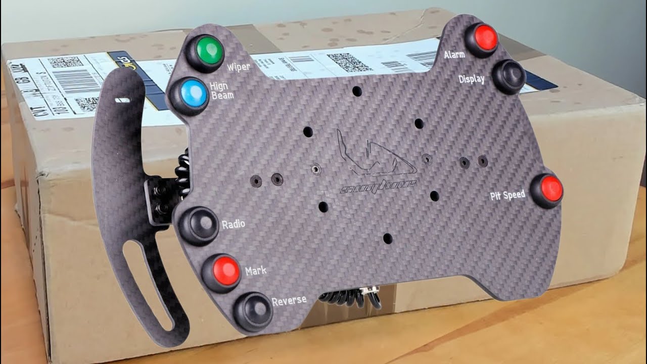 SimLine Simracing 'Porsche GT3 Cup Replica' Button Plate 📦UNBOXING📦 [SIM RACING HARDWARE]