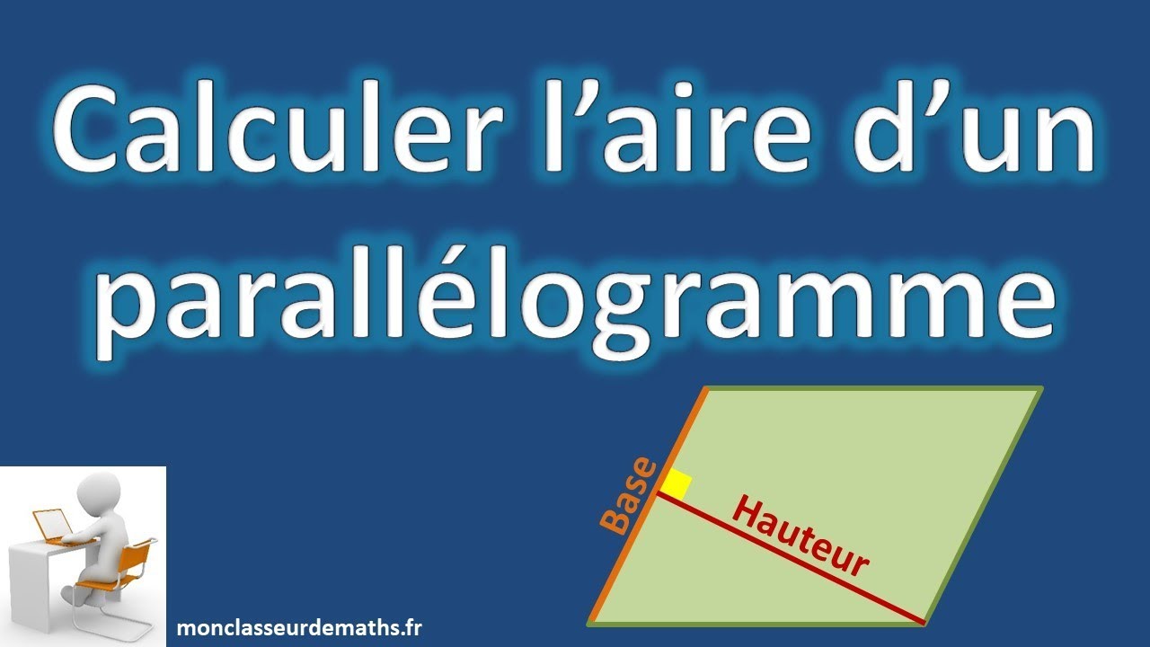 Calcul de l'aire du parallélogramme
