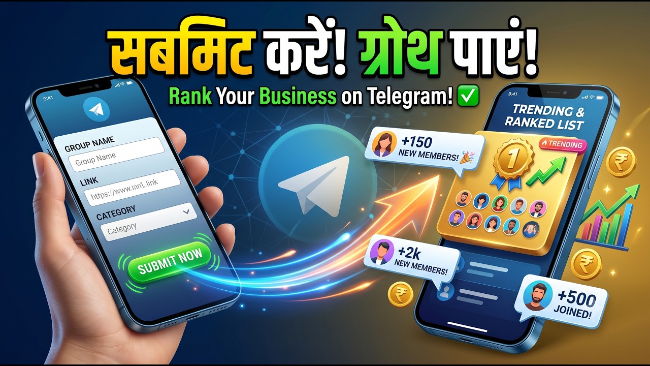 Rank Your Telegram Channel & Get New Members Now! 🚀