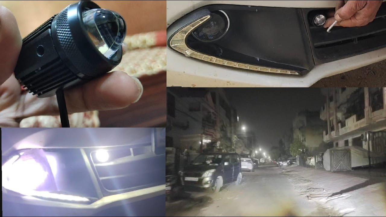 Dual Beam Projector Auxiliary lights | Baleno | Bindass Rahul
