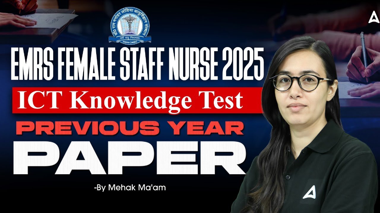 EMRS Female Staff Nurse 2025 | Previous Year Question Paper | EMRS Nursing Officer PYQ Solution
