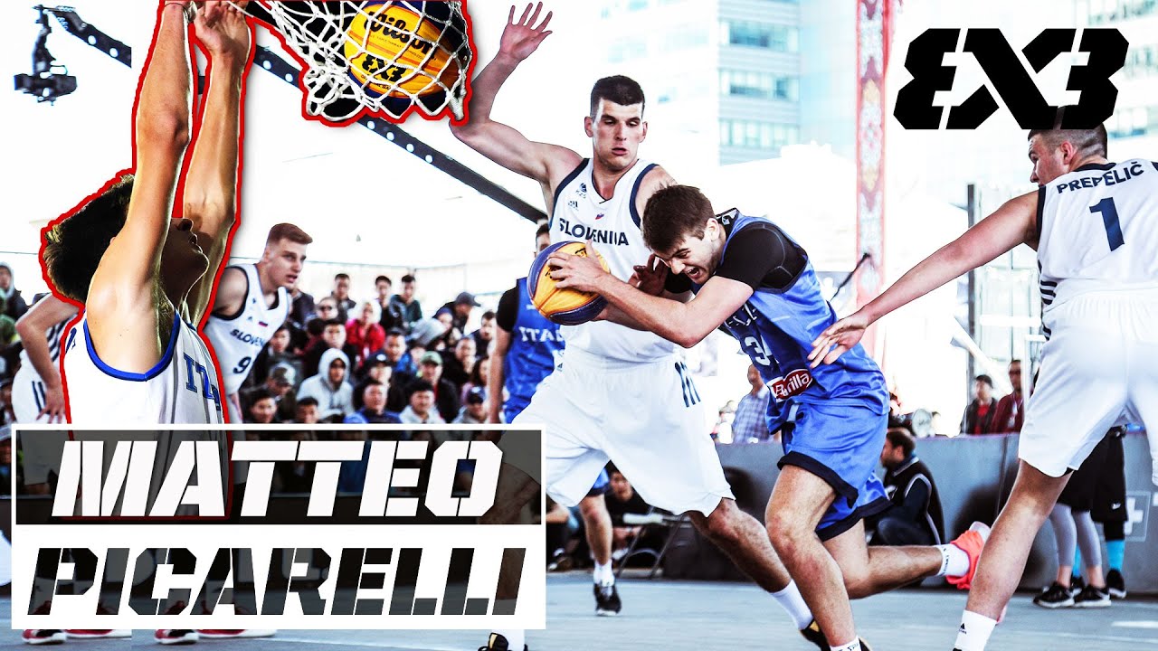 This skill as a 19 year old 😳  - Matteo Picarelli | FIBA 3x3 Mixtape Monday