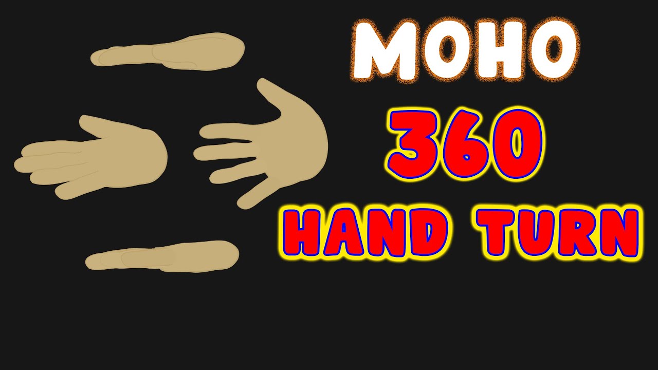 360 Hand Turn in Moho Pro - Character - Anime Studio