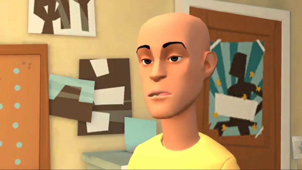 Caillou Bullies Rosie Because She Wants To Play / He Gets Grounded (SROM)