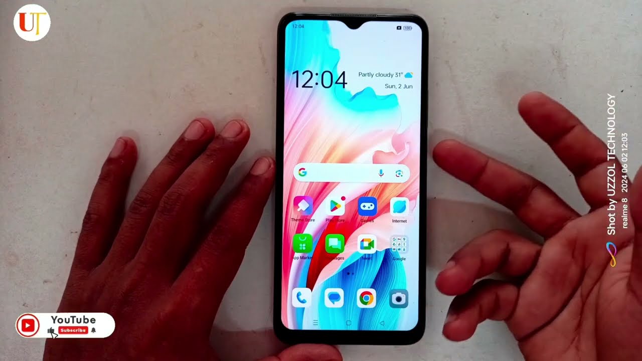 How To Oppo A18 Power Off Button Setting✅(Uzzol Technology)