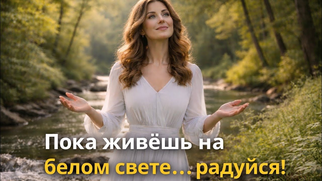 🎶Пока живёшь на белом свете...радуйся!🎶Автор слов:  Анатолий Поперечный✨️