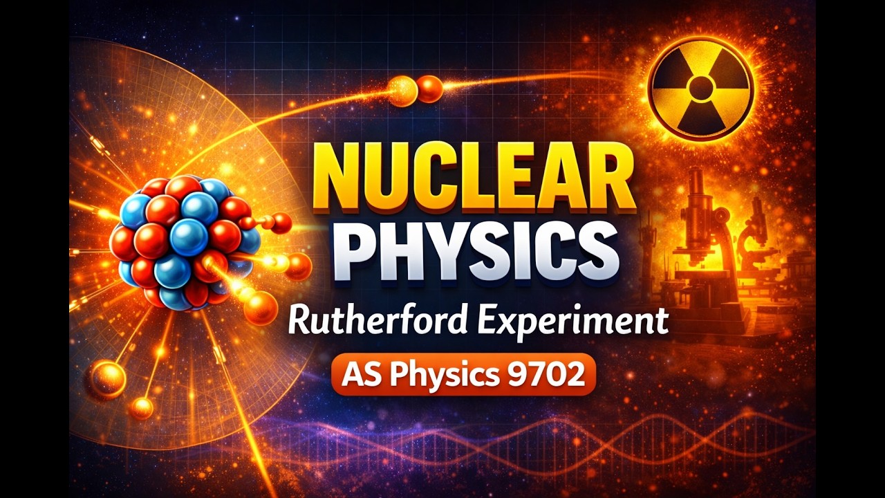 Rutherford Alpha Scattering Experiment | Nuclide Notation & Nuclear Density | AS Physics 9702