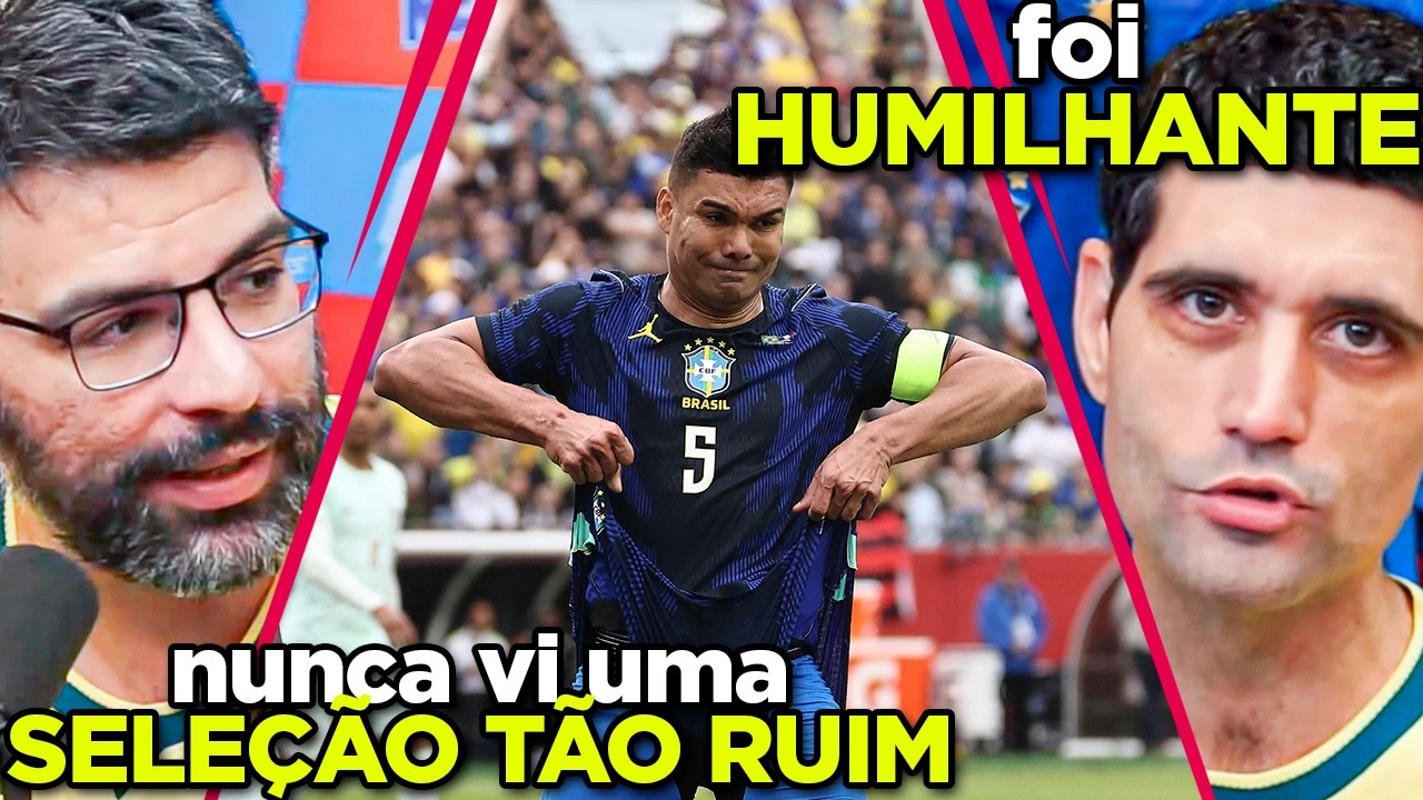 BRASIL HUMILHADO pela Fran&ccedil;a