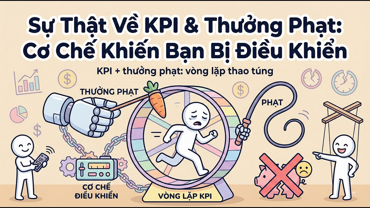 Sự Thật Về KPI & Thưởng Phạt: Cơ Chế Khiến Bạn Bị Điều Khiển