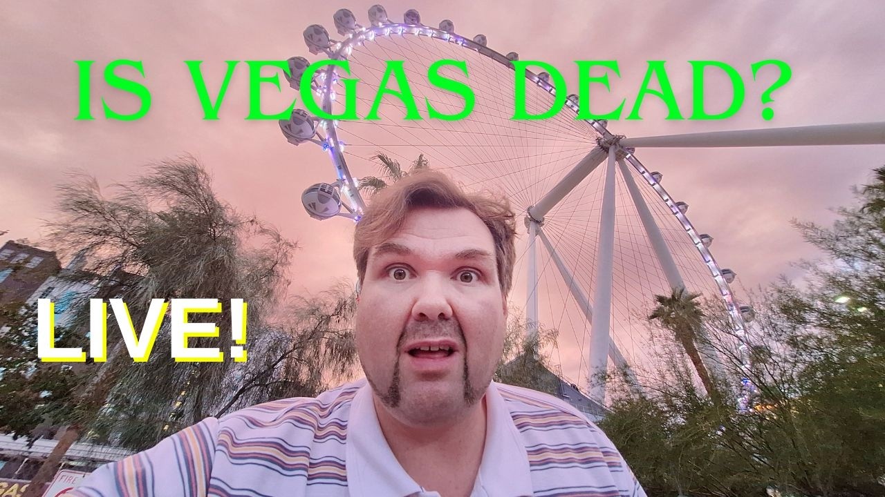 Dead LAS VEGAS LIVE from the Strip Fremont Street ✨️ 🤪