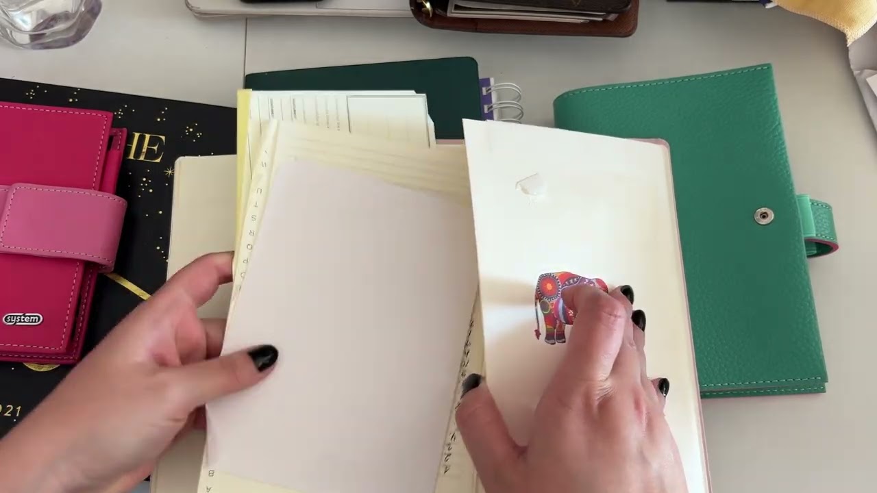 Обзор бумажных ежедневников #filofax #cocorrina #leuchtturm1917 #louisvuittonmmagenda 