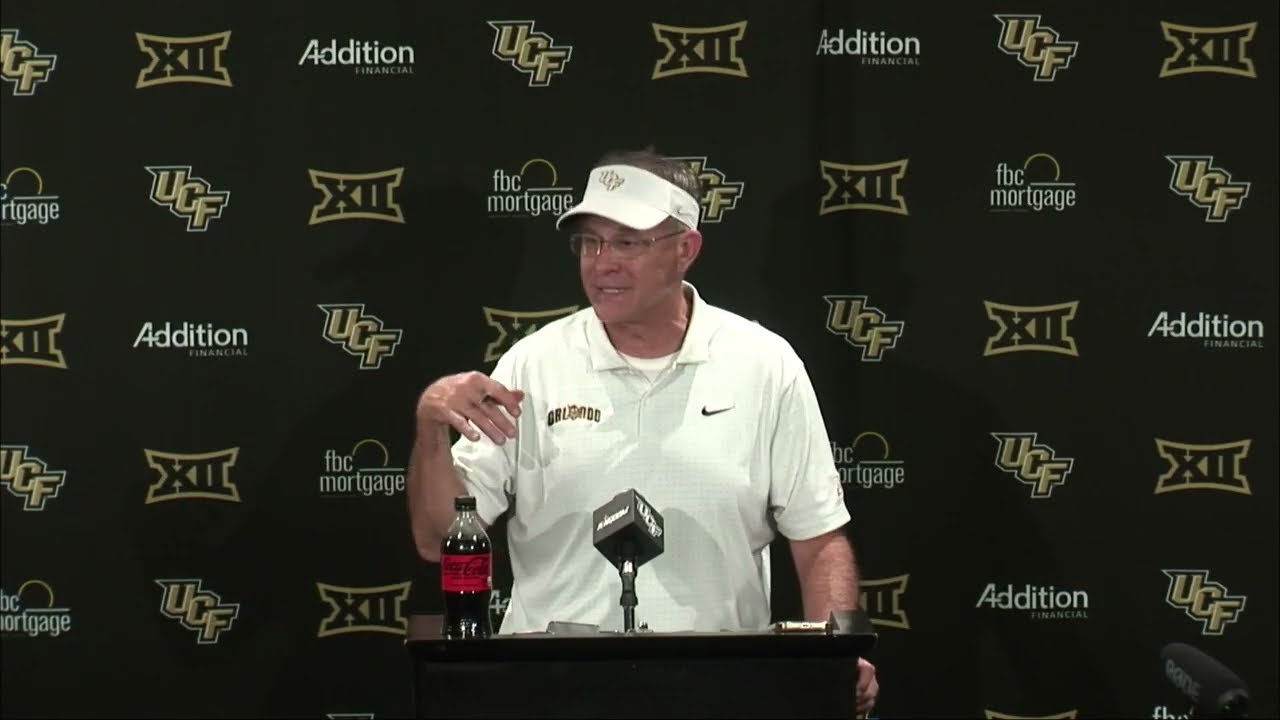 UCF Football Head Coach Gus Malzahn - Colorado Postgame