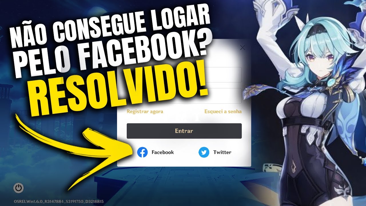 Genshin Impact is not logging in via Facebook. HOW TO FIX IT.