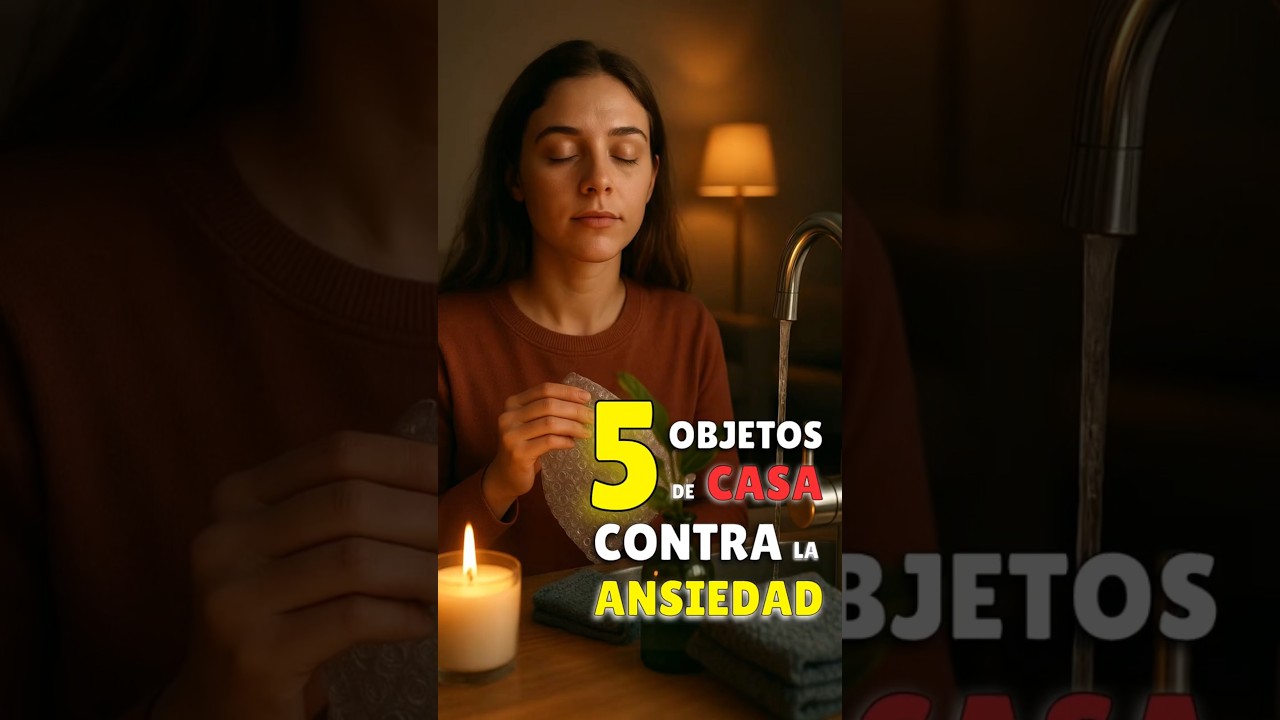 5 objetos de CASA contra la Ansiedad. #ansiedad #objetos #casa #relaxing #estres