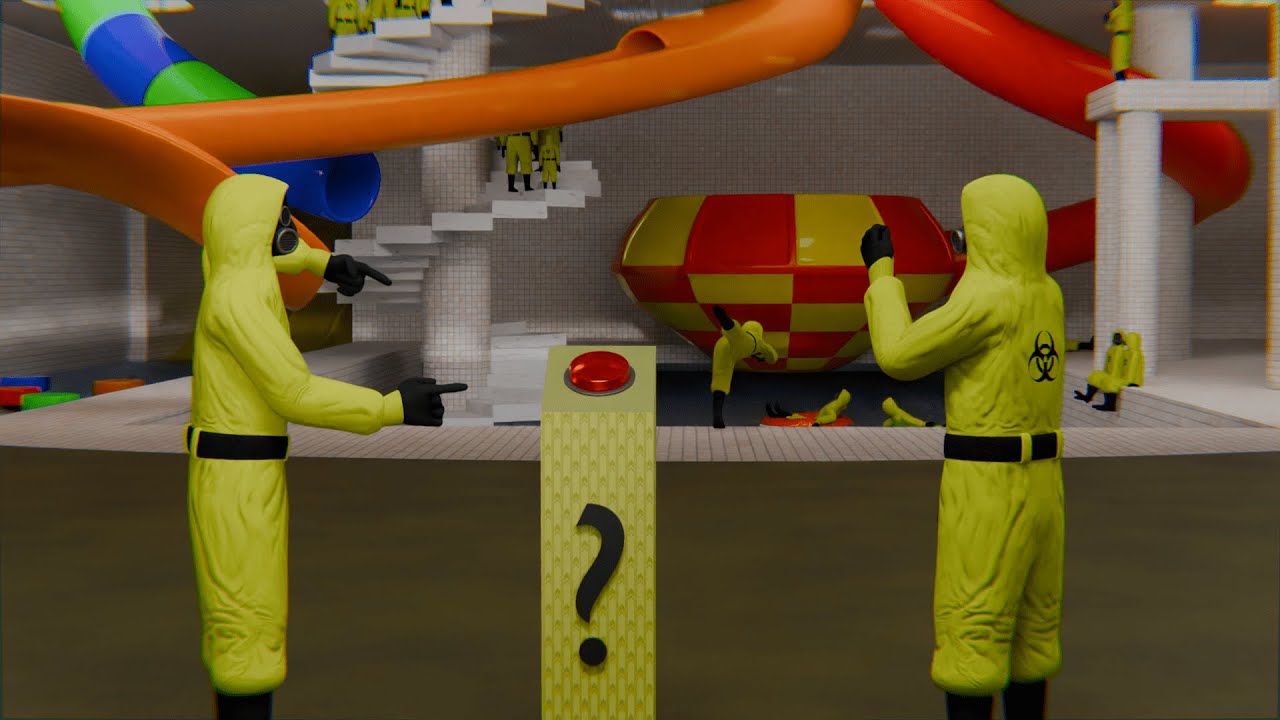 The backrooms - mystery button!