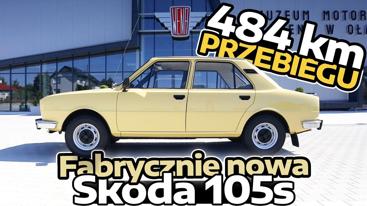FABRYCZNIE nowa Skoda 105S -  Przejechała tylko raz trasę z Gdańska do Szczecina DLACZEGO?