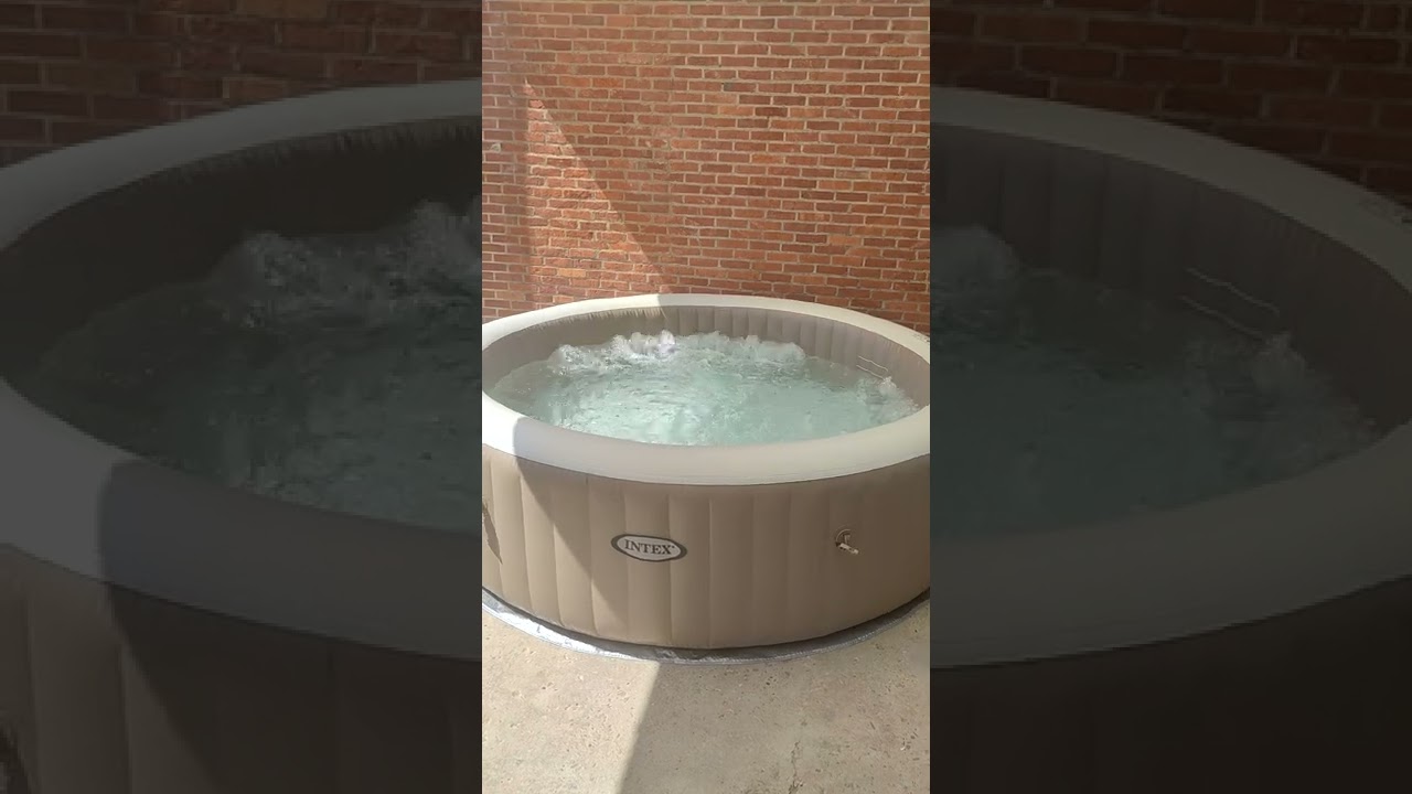 Intex pure spa bubble massage 🧫🧫🧫
