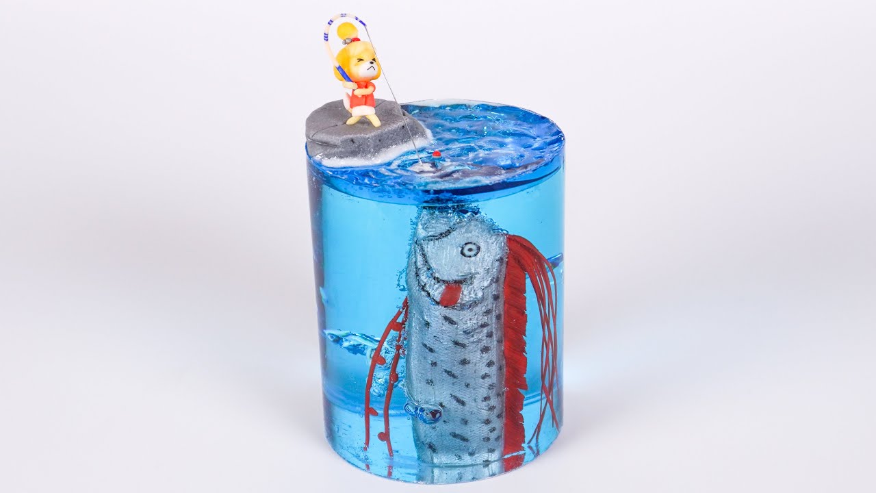 【粘土】しずえさん vs リュウグウノツカイ 作ってみた【あつまれどうぶつの森】Isabelle vs oarfish - Polymer Clay Tutorial