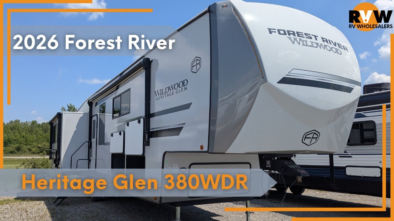 2026 Heritage Glen 380WDR Walkthrough | Rear Lounge + Front Bathroom