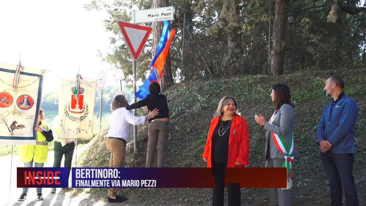 BERTINORO: Finalmente via Mario Pezzi