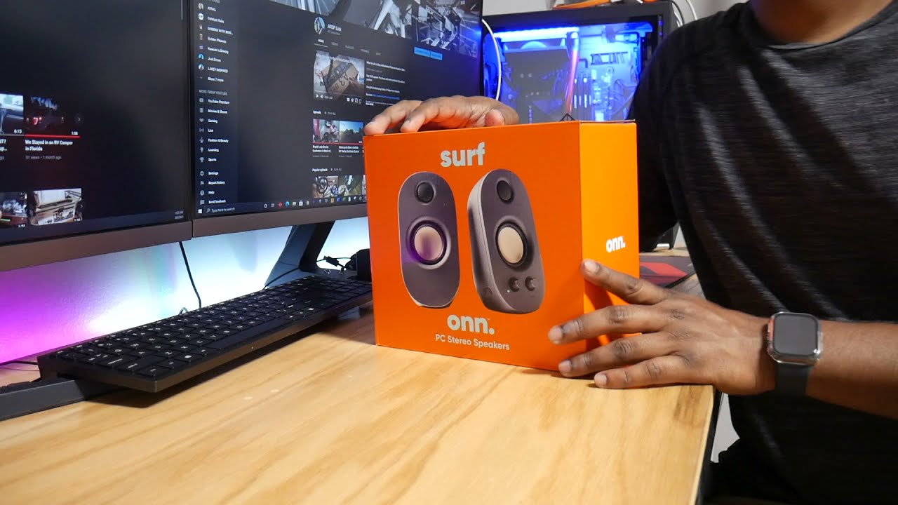Audio on a Budget? Cheap $20 Walmart Speakers Surf by Onn Unbox and Audio Test