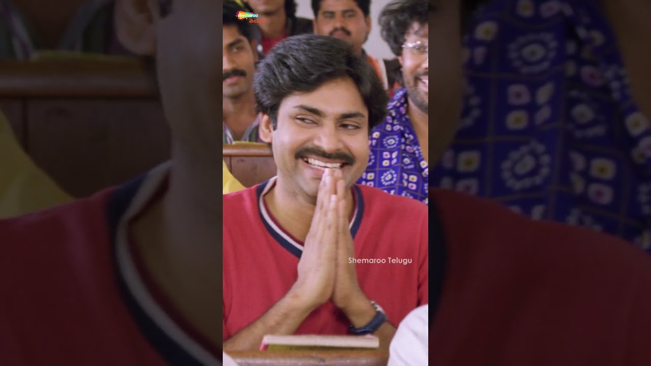 సూపర్ కామెడీ సీన్ |  Pawan Kalyan | Thammudu Telugu Movie | #shorts | Shemaroo Telugu