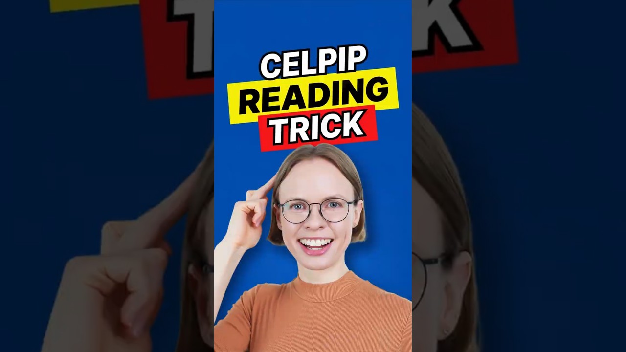 Trick for CELPIP Reading Part 2