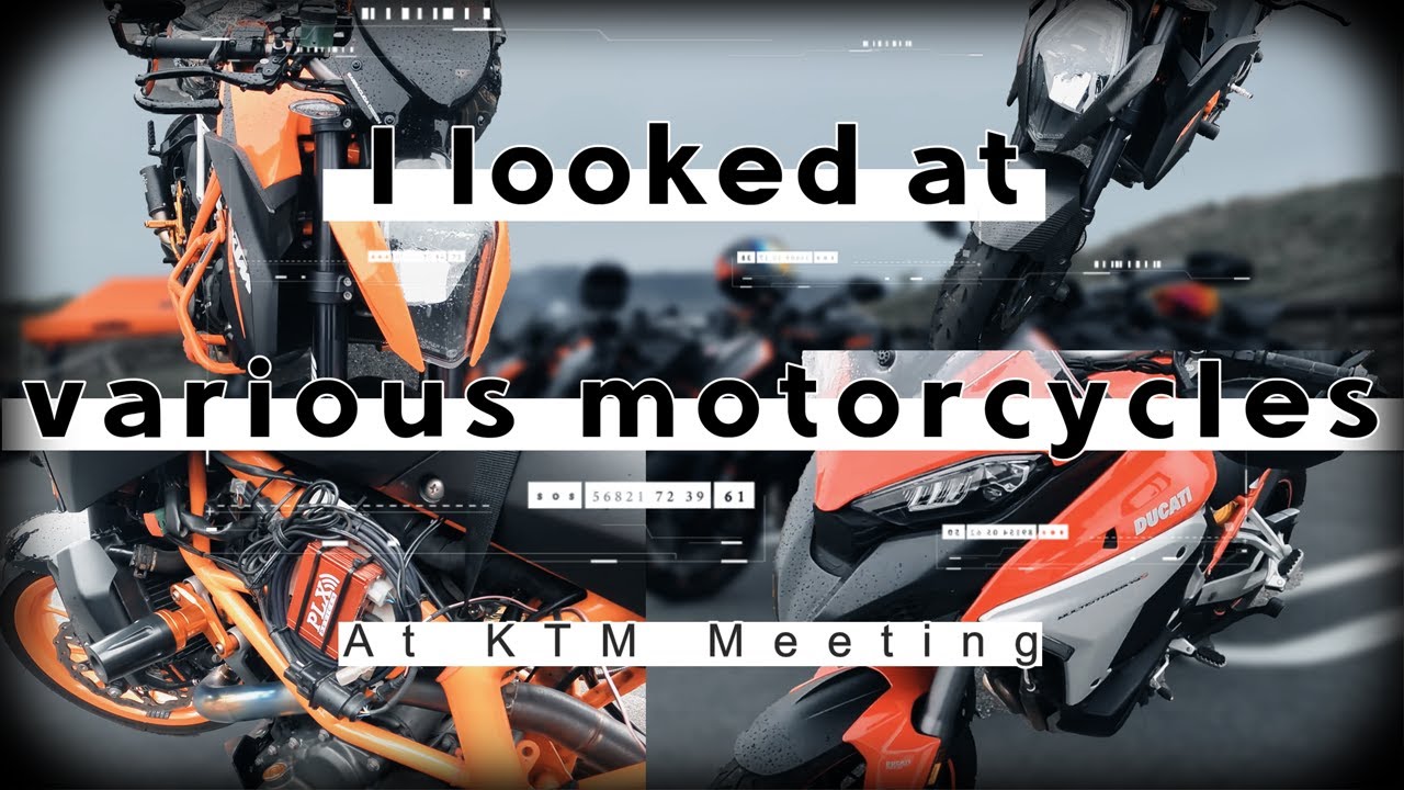 【バイク】色々とバイク見せてもらいました！SDR1.0、250 DUKE、MULTISTRADA！？【レアバイク】#1290superduker #250duke #multistradav4s