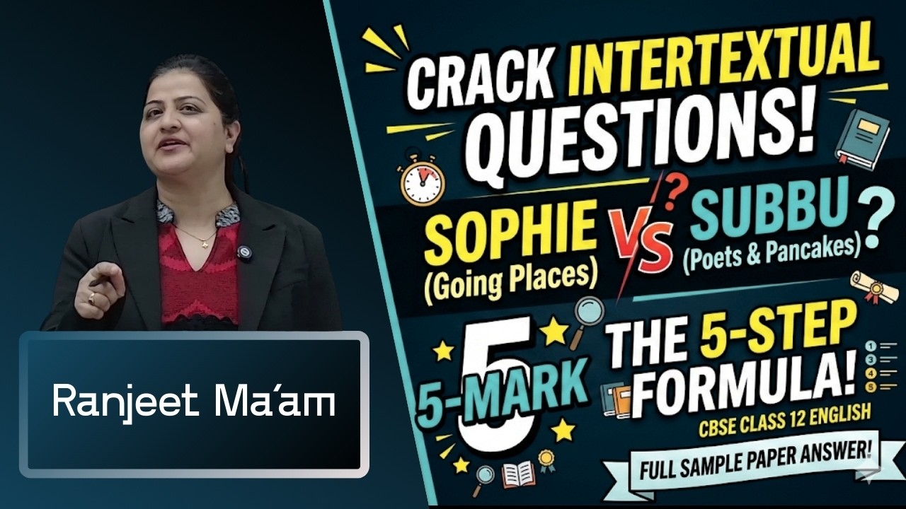 Crack Intertextual Questions: The 5-Step Formula for CBSE Class 12 English!